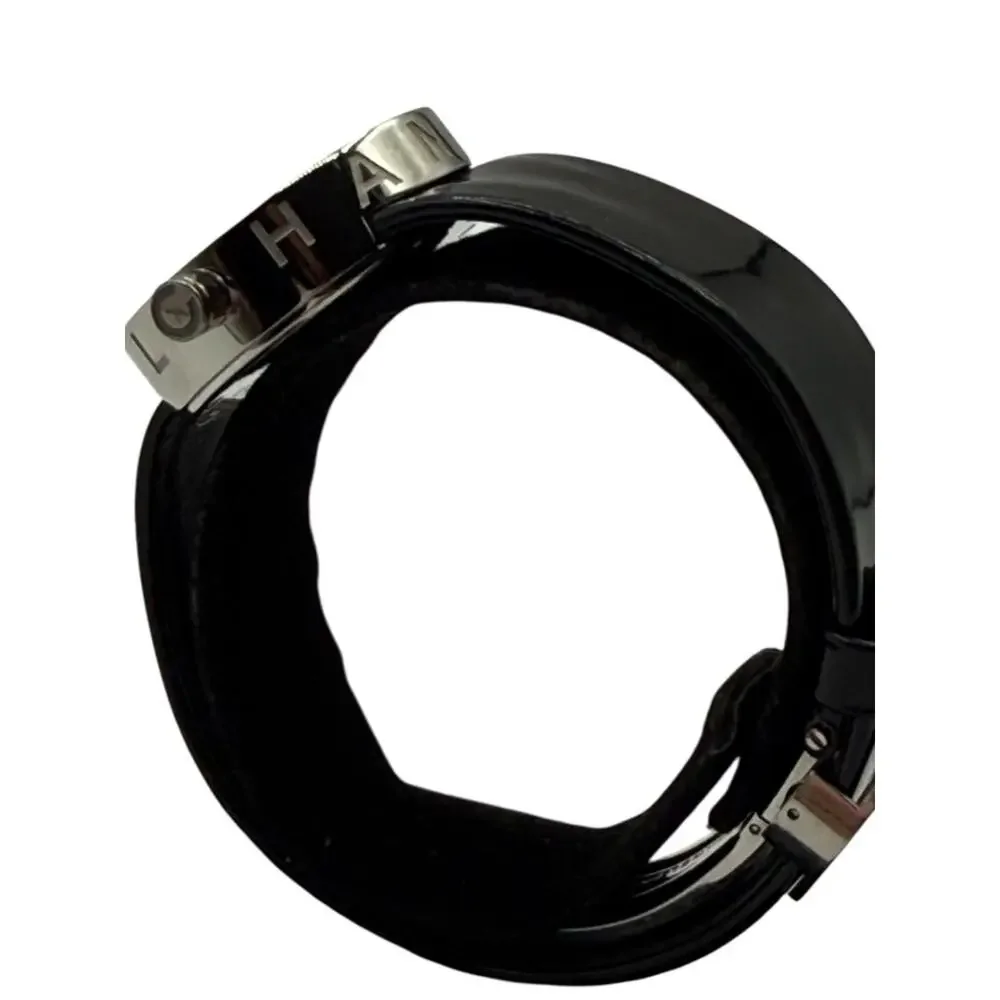 Chanel La Ronde Black Patent Leather Watch H0579 – Stainless Steel – 29mm